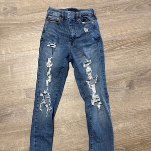 Aeropostale super high rise curvy jegging